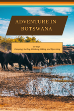Cargar imagen en el visor de la galería, Botswana – Exploring Wildlife Riches and Natural Wonders: A Comprehensive 10-Day Guide
