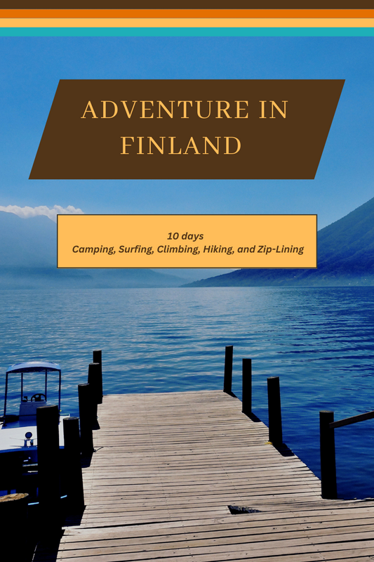 Aventura por Finlandia: un itinerario de 10 días para acampar, hacer surf, escalar, hacer senderismo y hacer tirolesa