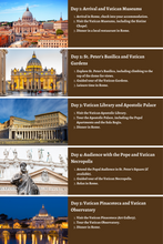 Cargar imagen en el visor de la galería, Vatican Voyage - Exploring the Spiritual Heart of Rome: A Comprehensive 10-Day Guide
