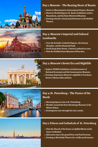 From Tsarist Palaces to Trans-Siberian Trails: A Comprehensive 10-Day Guide to Russia