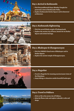 Cargar imagen en el visor de la galería, Nepal – Himalayan Adventures and Spiritual Discovery: A Comprehensive 10-Day Guide
