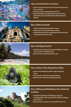 Load image into Gallery viewer, Haiti - Rich Culture and Caribbean Soul: A 10 Day Itinerary to Camping, Surfing, Climbing, Hiking, and Zip-Lining
