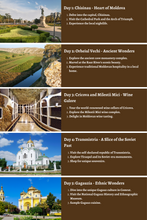 Load image into Gallery viewer, Vineyards to Monasteries: A Comprehensive 10-Day Guide to Moldova
