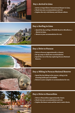 Load image into Gallery viewer, Adventure Through Peru A 10 Day Itinerary to Camping, Surfing, Climbing, Hiking, and Zip-Lining
