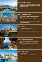 Cargar imagen en el visor de la galería, Malta - Azure Waters to Megalithic Wonders: A Comprehensive 7-Day Guide
