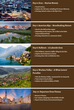 Load image into Gallery viewer, Austria - From Alpine Peaks to Classical Beats: A Comprehensive 10-Day Guide
