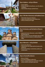 Cargar imagen en el visor de la galería, Kosovo - From Historic Battlefields to Enchanting Peaks: A Comprehensive 10-Day Guide
