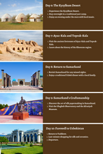 Cargar imagen en el visor de la galería, Uzbekistan - The Silk Road Beckons: A Comprehensive 10-Day Guide
