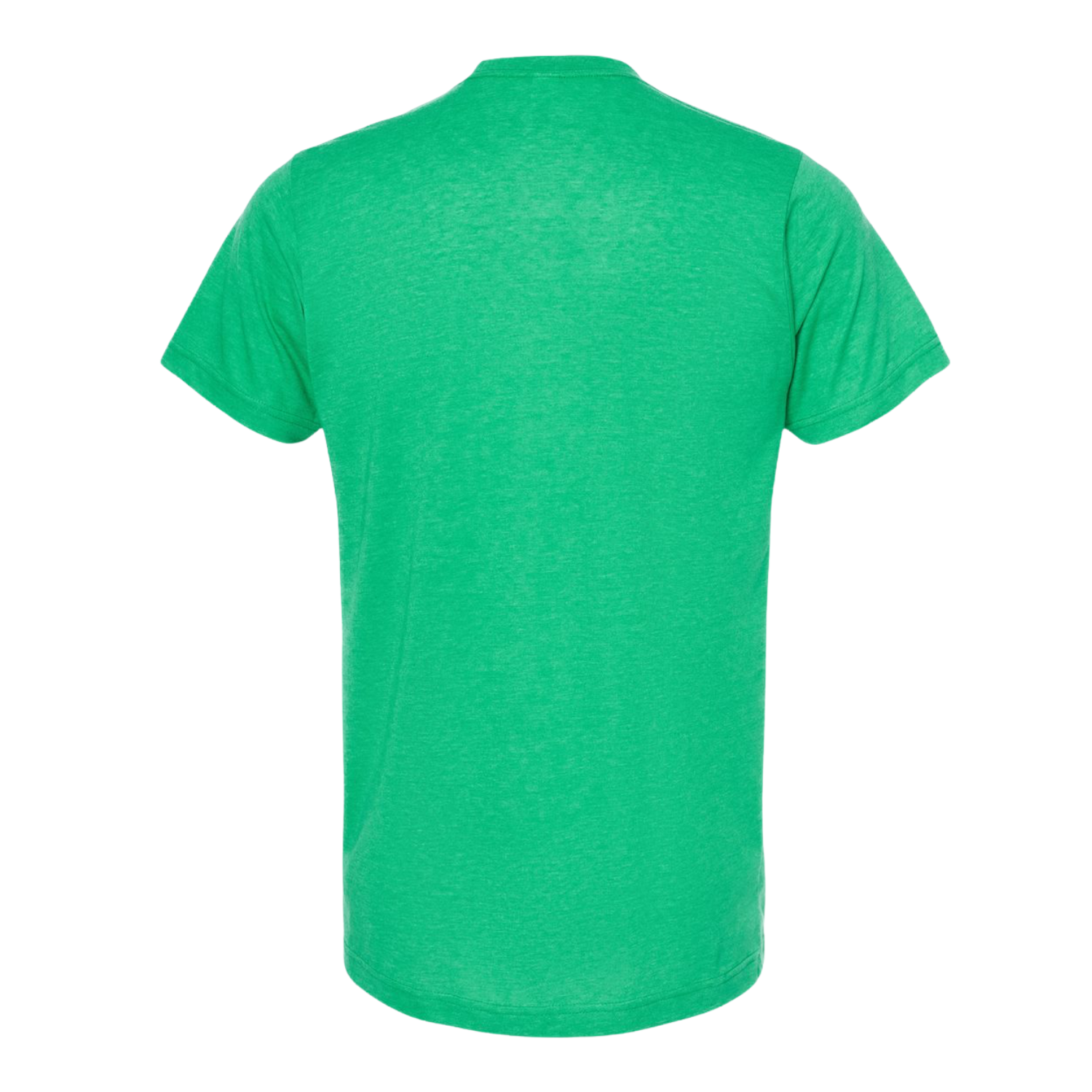 NO&YO Vintage Wooden Stripes adventure tee in kelly green with retro wooden stripe art.