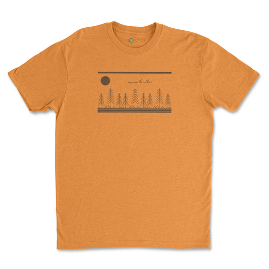 Camiseta Explore the Outdoors - Naranja 