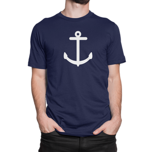 Set sail in style with the NO&YO Anchor Tee in navy. This classic nautical t-shirt blends premium comfort with bold simplicity — perfect for everyday adventures or seaside escapes.