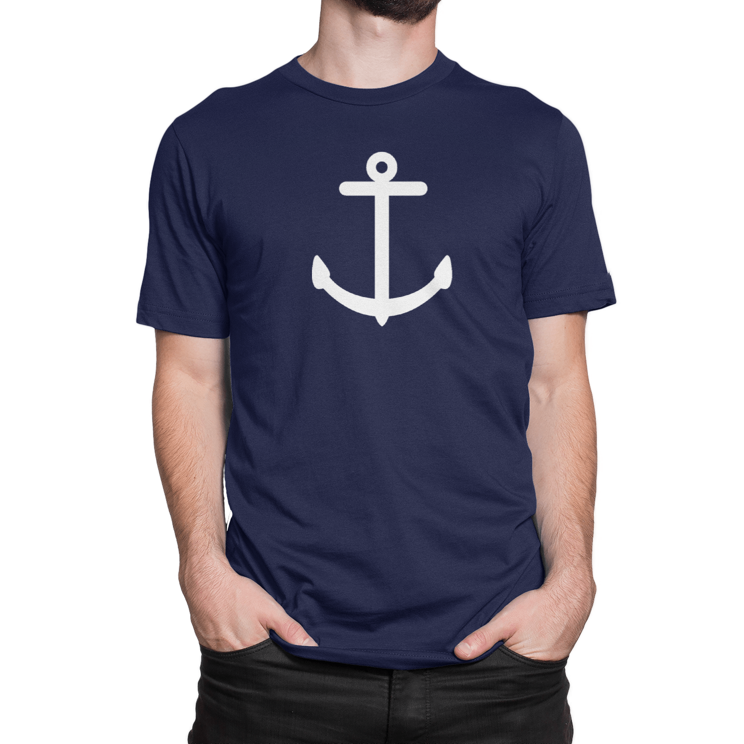 Set sail in style with the NO&YO Anchor Tee in navy. This classic nautical t-shirt blends premium comfort with bold simplicity — perfect for everyday adventures or seaside escapes.