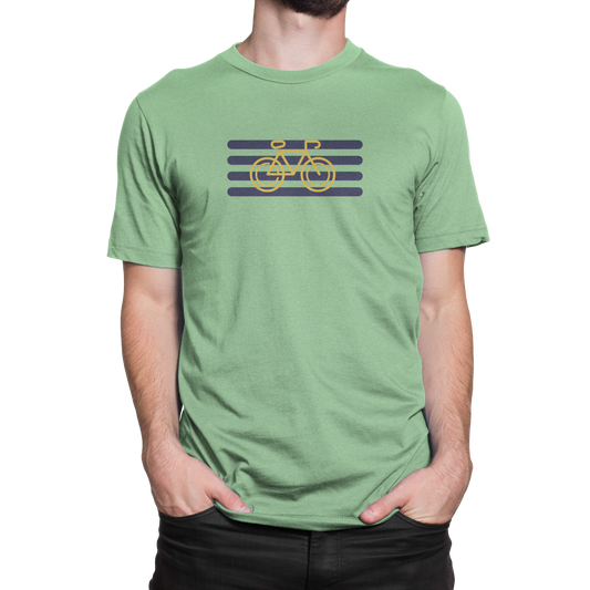Camiseta Soy ciclista - Verde Manzana 