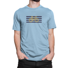 Load image into Gallery viewer, I am a Cyclist Tee - Heather Columbia Blue
