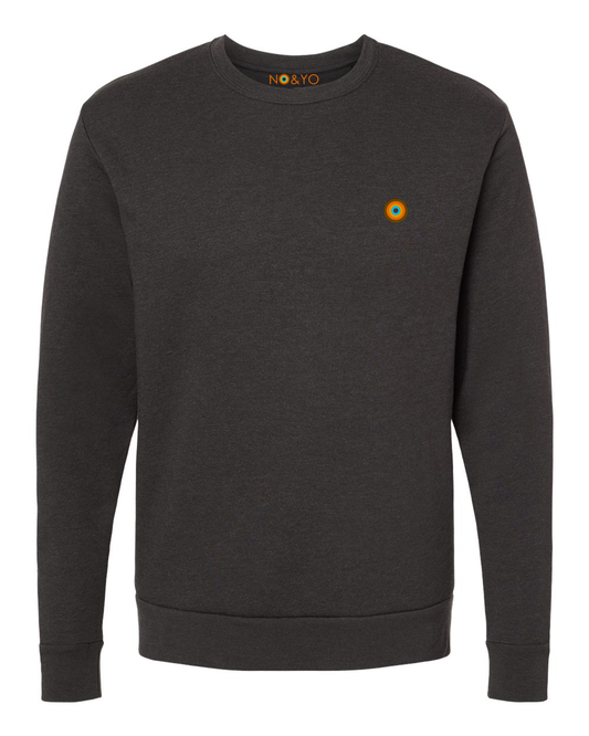 Crewneck Sweatshirt - Heather Black