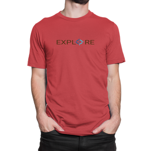 Camiseta Explorar - Roja