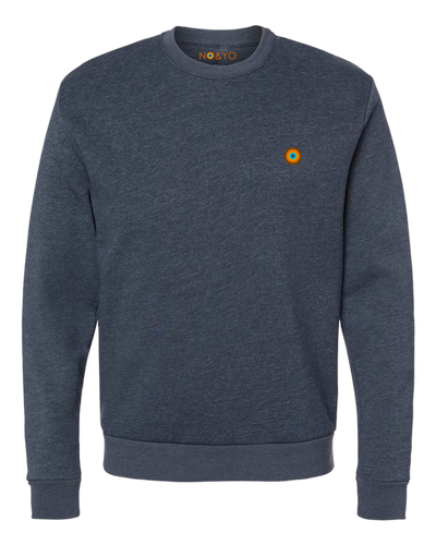 Elevate your casual style with the NO&YO Heather Midnight Navy Crewneck Sweatshirt. Crafted for comfort, durability, and a modern outdoor lifestyle, this sweatshirt is ideal for both travel and relaxation.