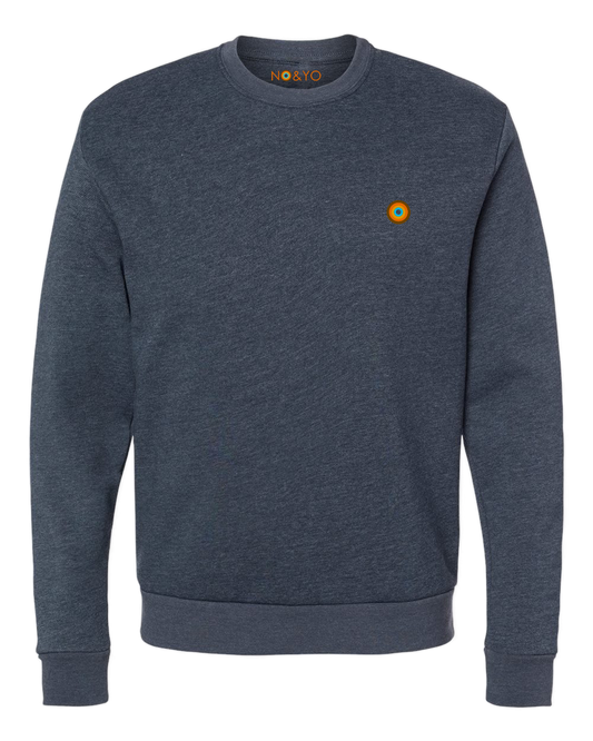 Elevate your casual style with the NO&YO Heather Midnight Navy Crewneck Sweatshirt. Crafted for comfort, durability, and a modern outdoor lifestyle, this sweatshirt is ideal for both travel and relaxation.