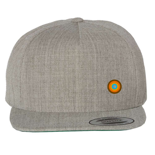 Elevate your adventure look with the NO&YO Minimalist Snapback Hat. Crafted in a modern heather grey finish, this structured flat-brim cap is designed for both outdoor journeys and everyday wear. The front features a sleek embroidered circular patch in earthy tones, symbolizing balance, exploration, and connection to the outdoors. Built with a premium wool-blend fabric, it’s soft yet durable, making it the perfect companion for travel, hiking, or city adventures.