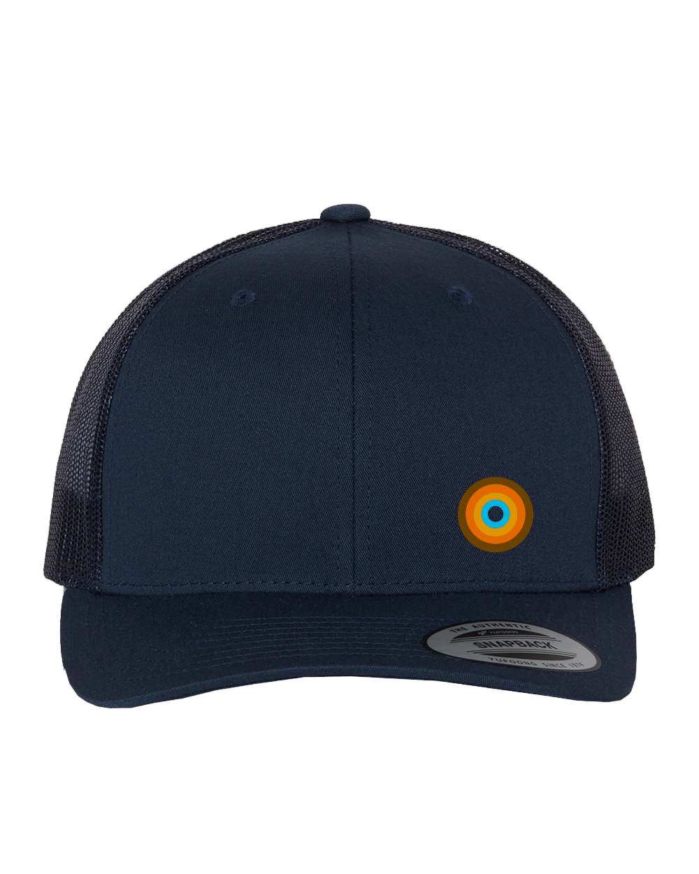 Top off your adventure look with the NO&YO Navy Trucker Hat. Featuring a breathable mesh back, snapback fit, and the iconic NO&YO logo, this cap is built for explorers who want style, comfort, and durability.