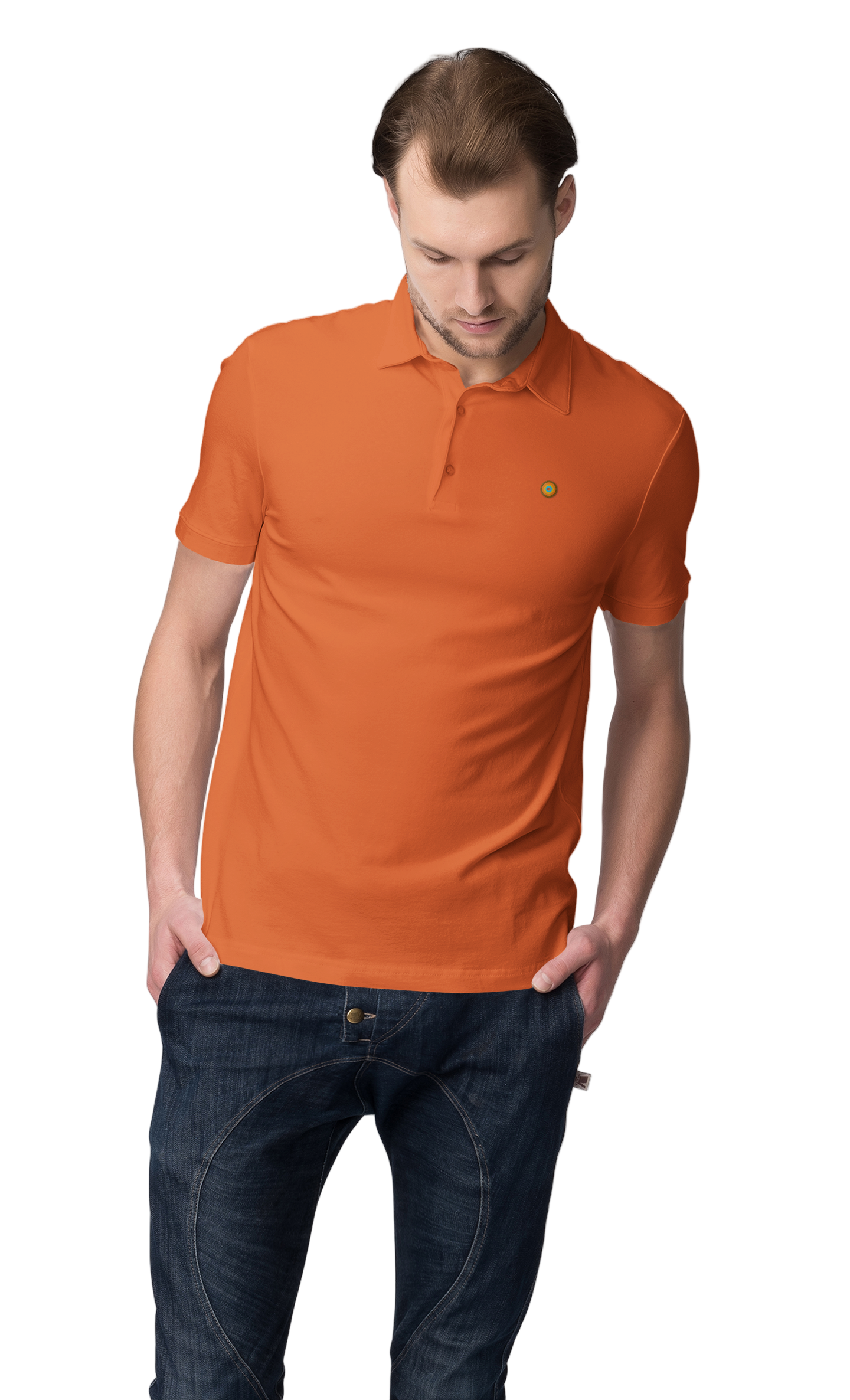 Elevate your look with the NO&YO Orange Polo Shirt – bold color, premium comfort, and modern fit. Featuring the signature NO&YO logo, this polo is perfect for explorers who embrace both adventure and style.