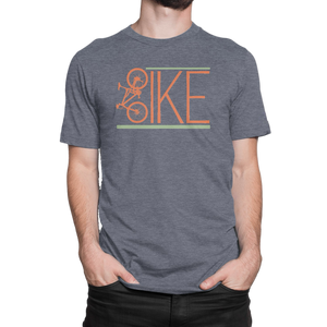 Ride in style with the NO&YO Premium Men’s Bike Graphic Tee in heather charcoal. Perfect for cyclists and outdoor adventurers who value comfort and design.