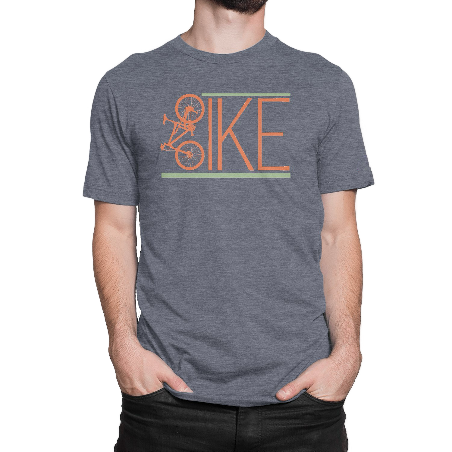 Ride in style with the NO&YO Premium Men’s Bike Graphic Tee in heather charcoal. Perfect for cyclists and outdoor adventurers who value comfort and design.
