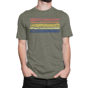 Stand out in the NO&YO Vintage Wooden Branches Graphic Tee in military green. Crafted for outdoor adventurers, this premium shirt combines rugged style with everyday comfort.