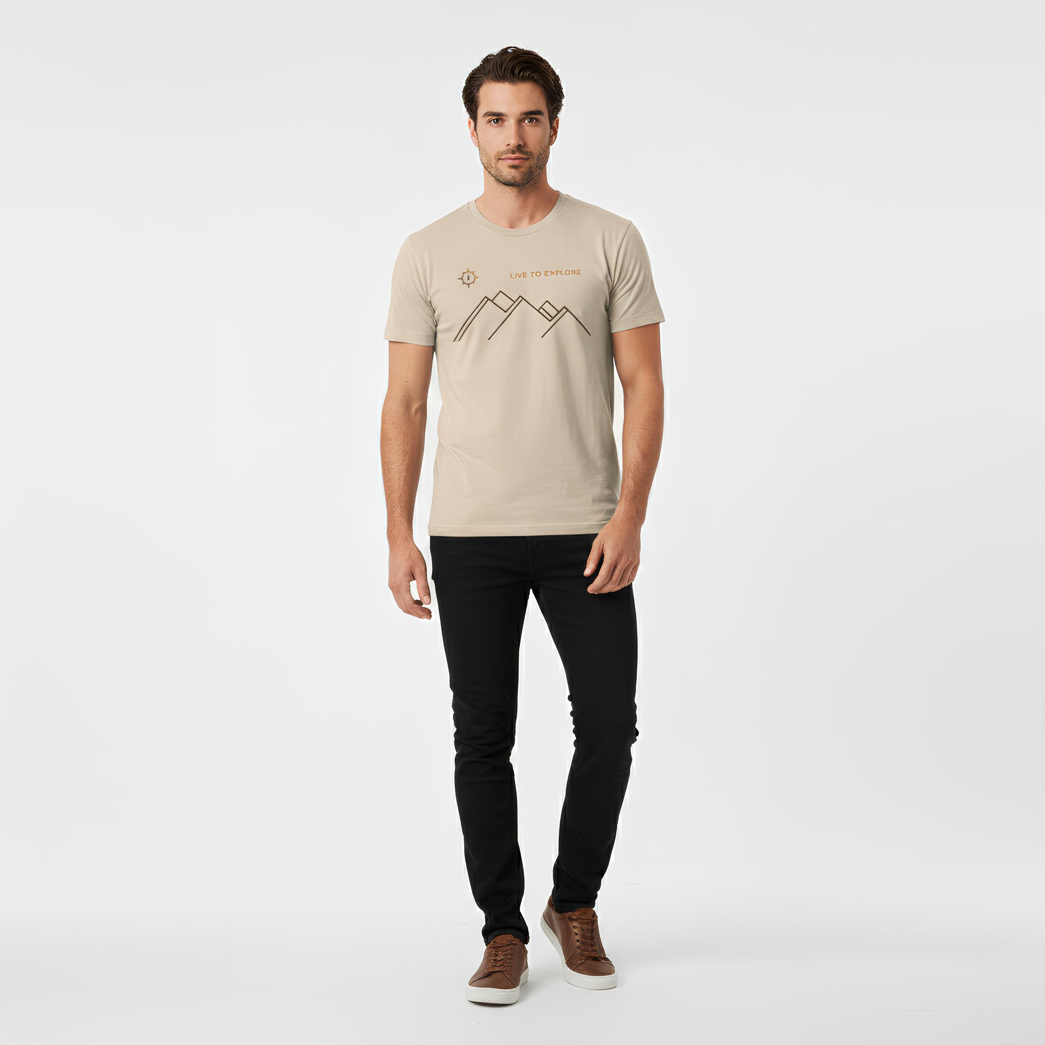 High-Quality Graphic Live to Explore Tee