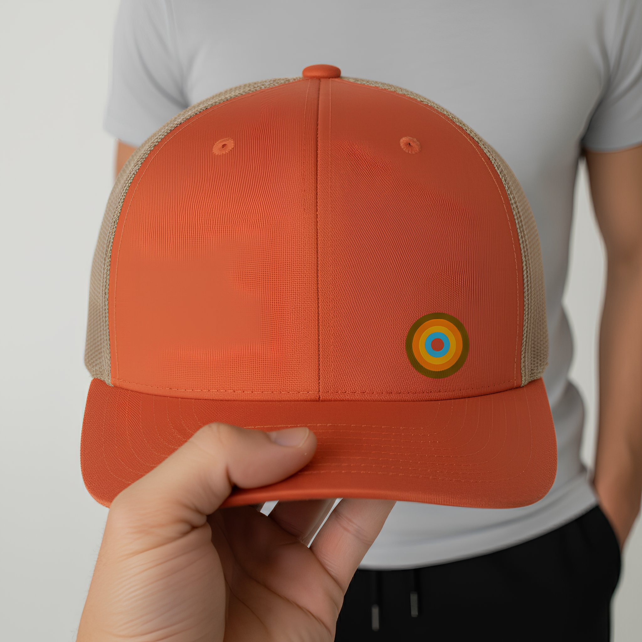 NO&YO's Iconic Caps - Orange