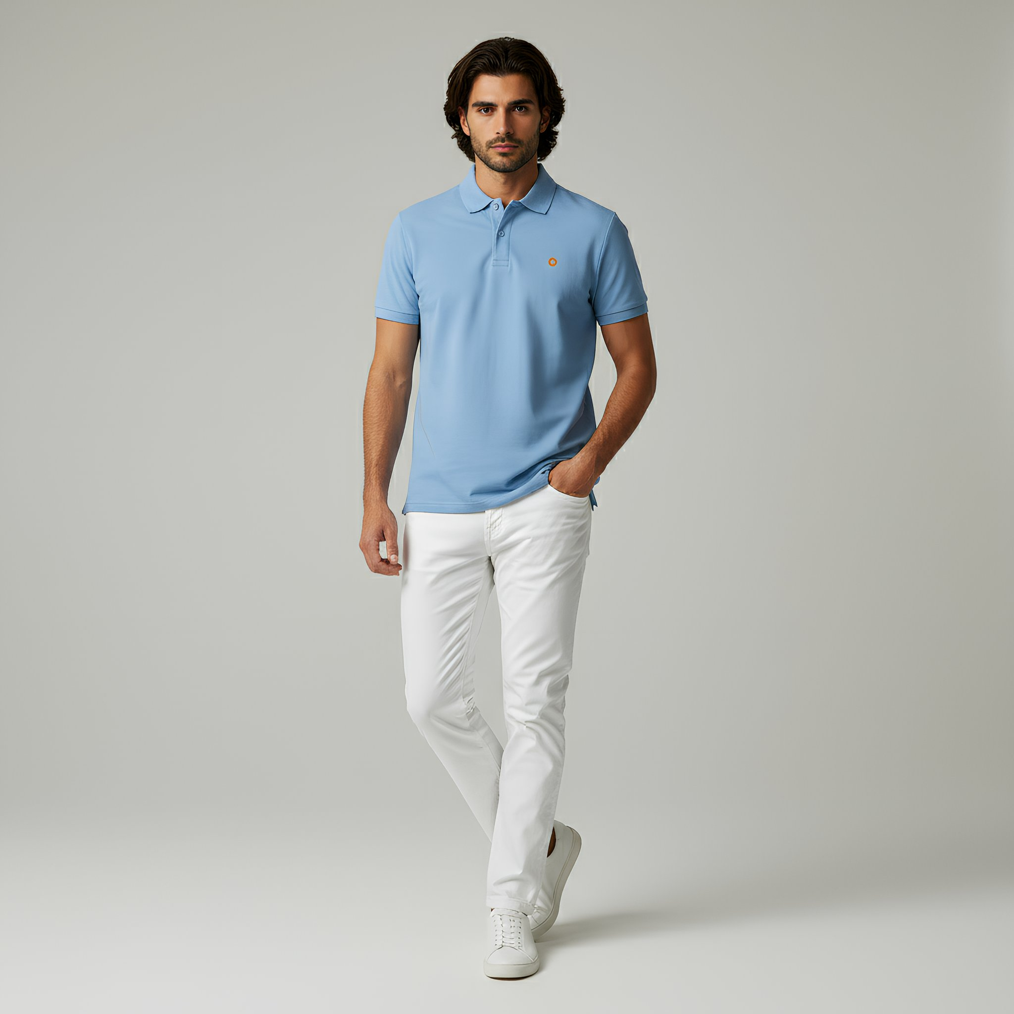 Classic Polo by NO&YO - Light Blue