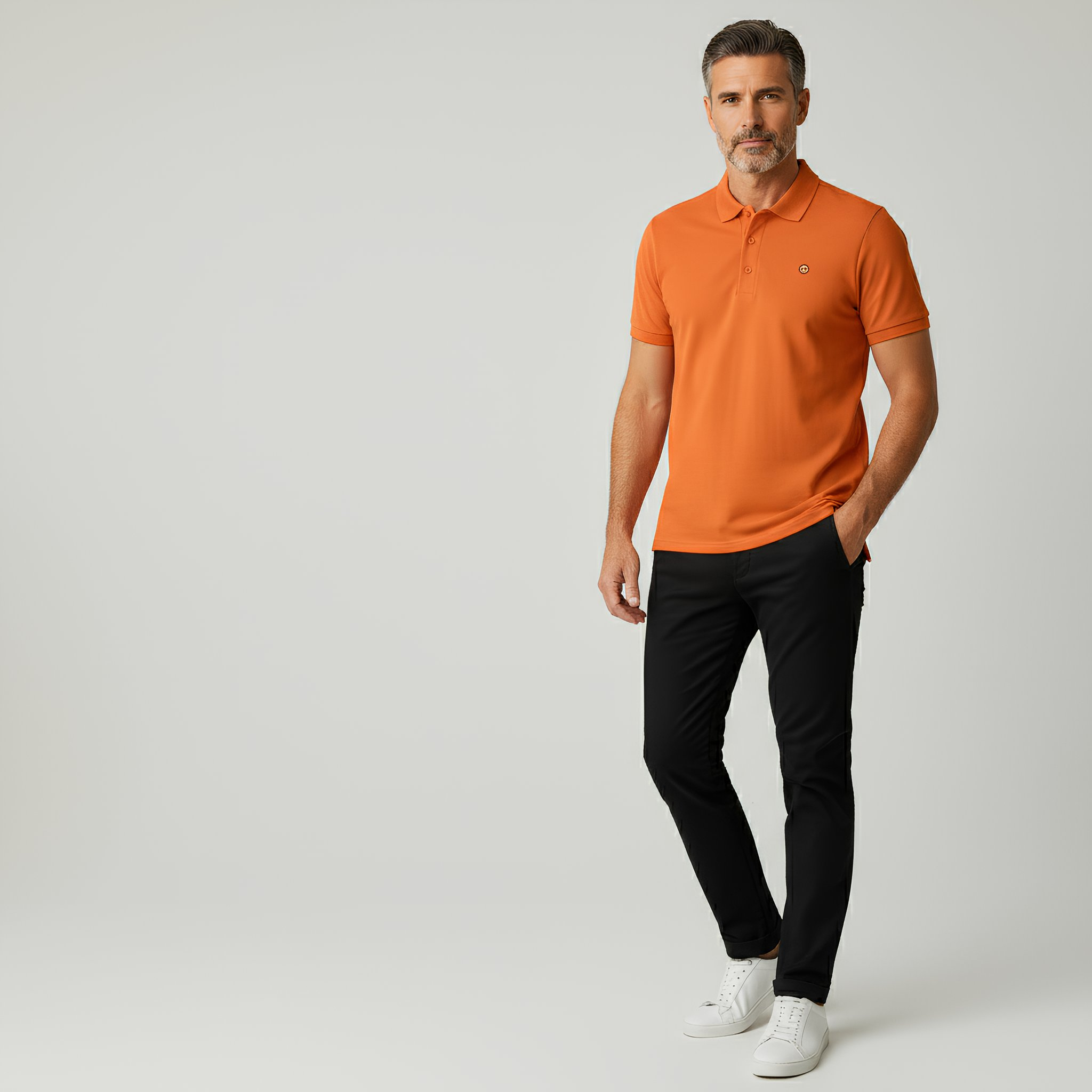 Classic Polo by NO&YO - Orange