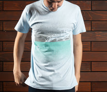 Load image into Gallery viewer, Lifeguard Tower Tee - Lt Blue
