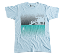 Load image into Gallery viewer, Lifeguard Tower Tee - Lt Blue
