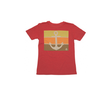 Load image into Gallery viewer, Red Anchor T-shirt Kids | by NO&amp;YO
